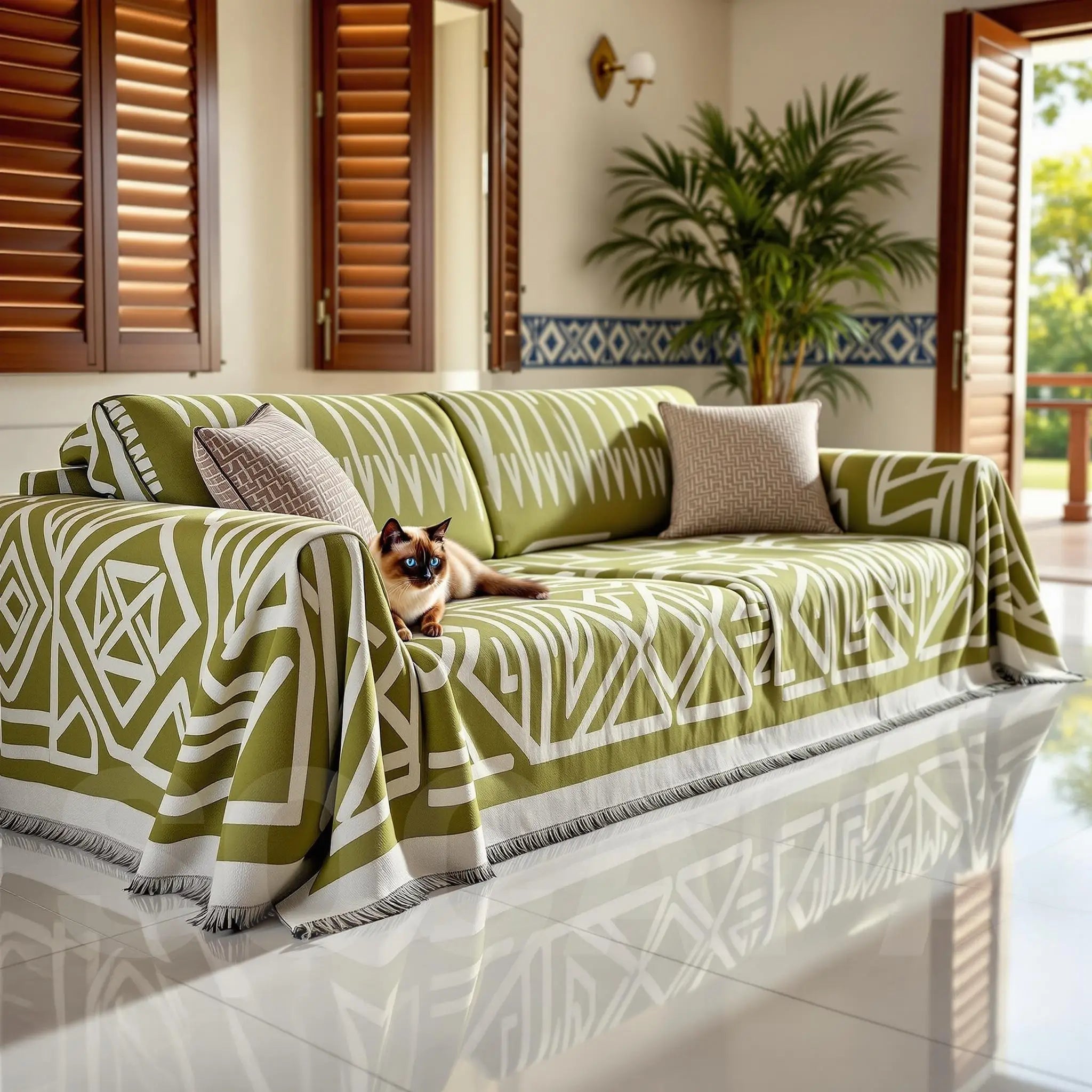 Capa Sofá PetSafe™ – Proteção Contra Pelos, Odores e Arranhões