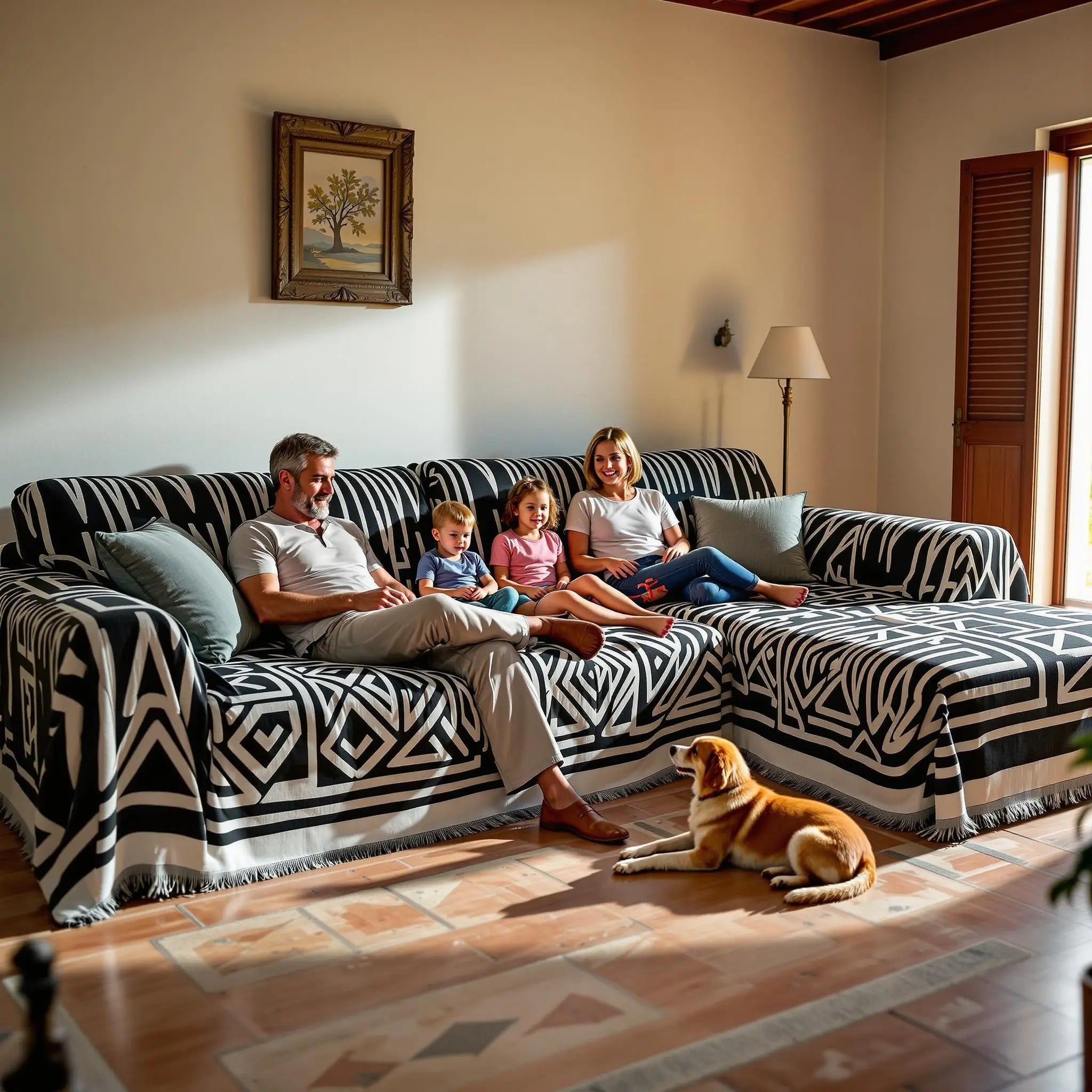 Capa Sofá PetSafe™ – Proteção Contra Pelos, Odores e Arranhões