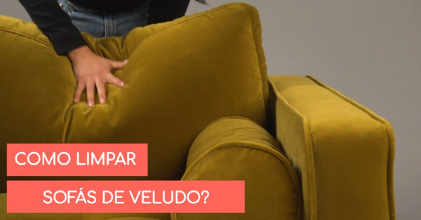 Aprenda AQUI a Limpar o Seu Sofá de Veludo