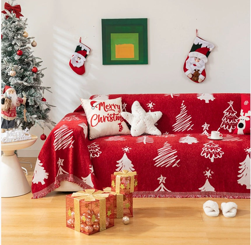 Capa Sofá Natal Premium Dupla Face | Proteção Anti-Pets Limitada