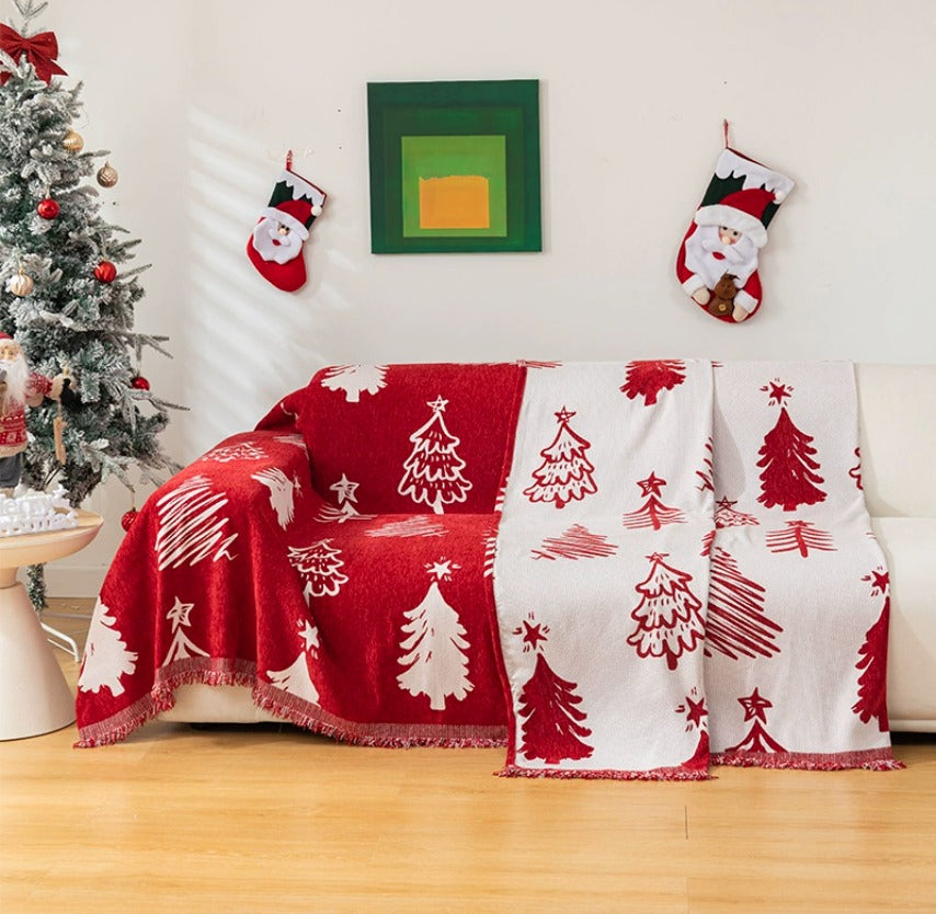 Capa Sofá Natal Premium Dupla Face | Proteção Anti-Pets Limitada