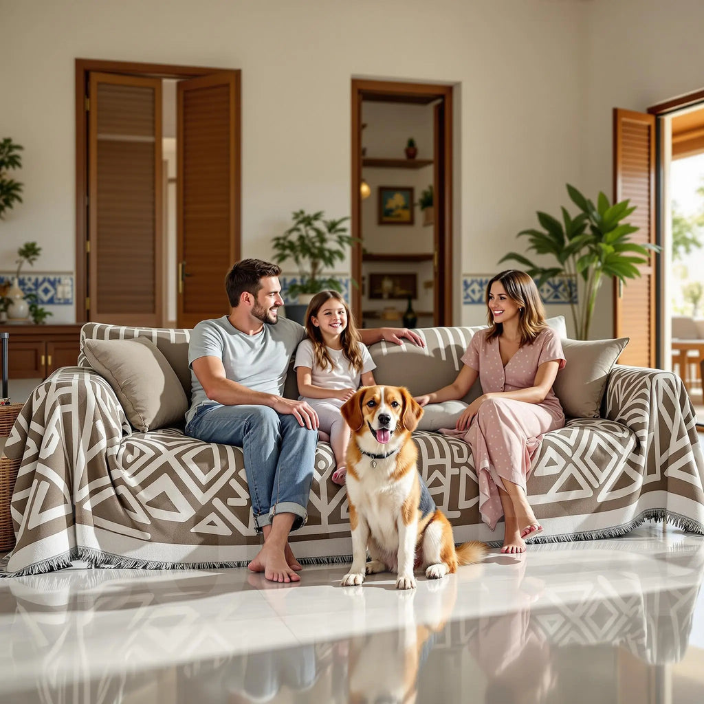 Capa Sofá PetSafe™ – Proteção Contra Pelos, Odores e Arranhões