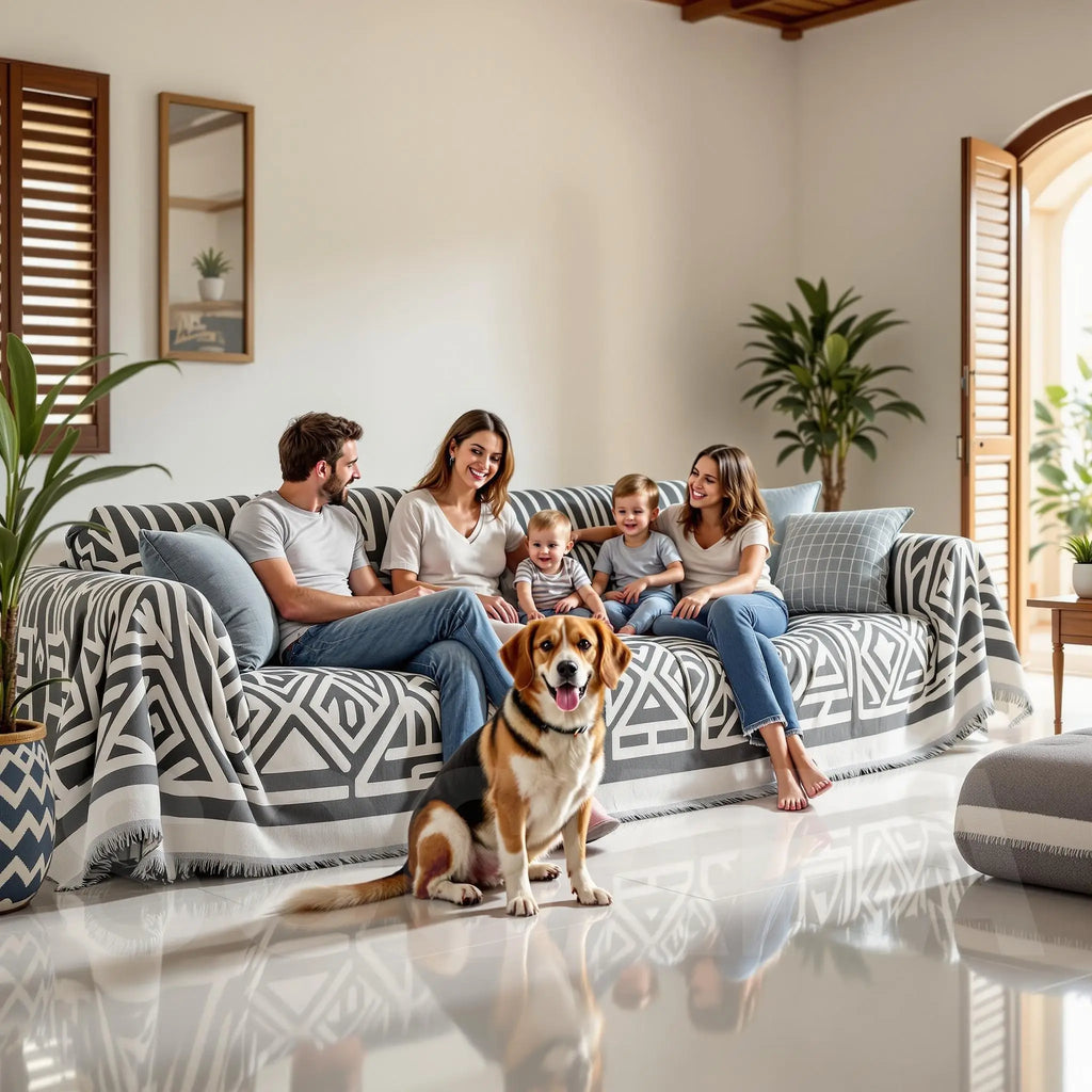 Capa Sofá PetSafe™ – Proteção Contra Pelos, Odores e Arranhões