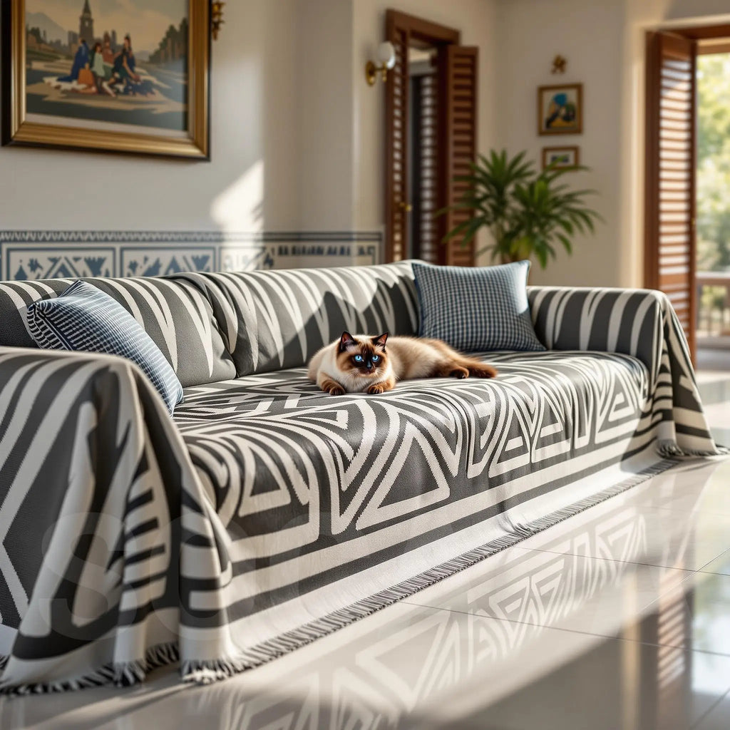 Capa Sofá PetSafe™ – Proteção Contra Pelos, Odores e Arranhões