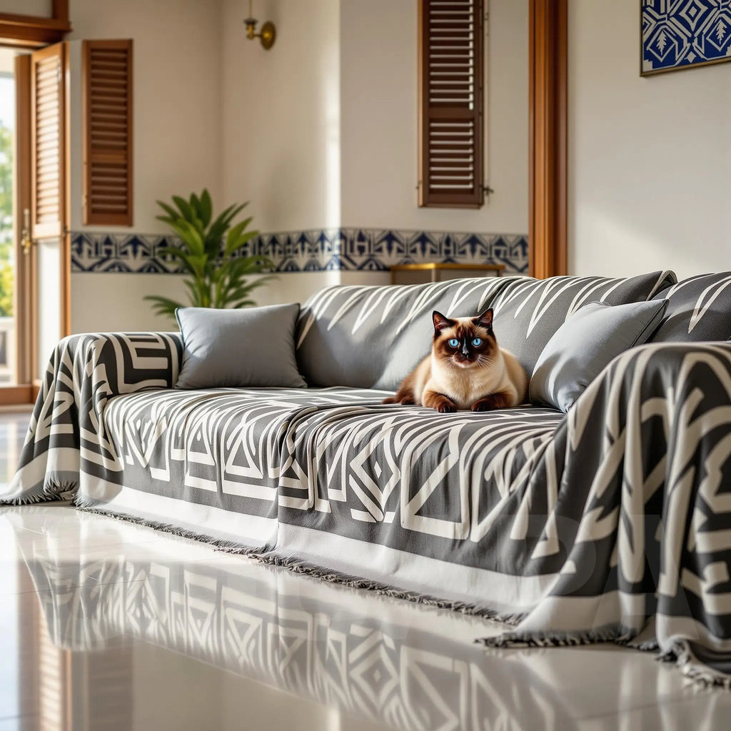 Capa Sofá PetSafe™ – Proteção Contra Pelos, Odores e Arranhões